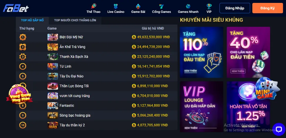 Hướng dẫn chơi các trò casino phổ biến tại 566wales